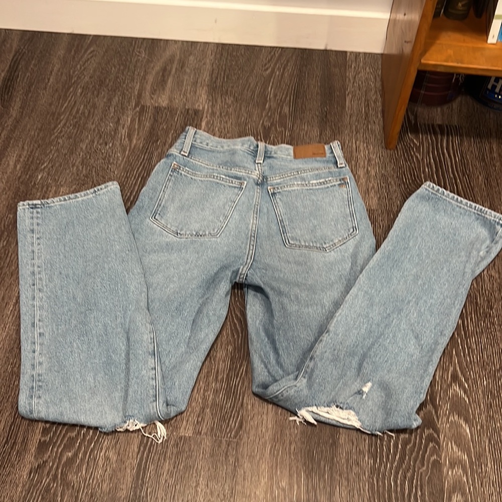 Madewell baggy straight jeans women’s size 24 - Picture 10 of 13